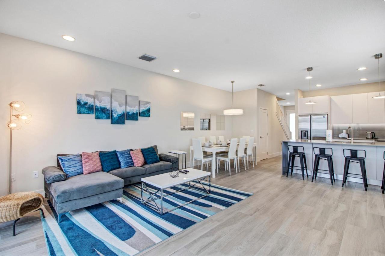 Modern Townhouse Near Disney With Heated Pool Orlando Exteriör bild