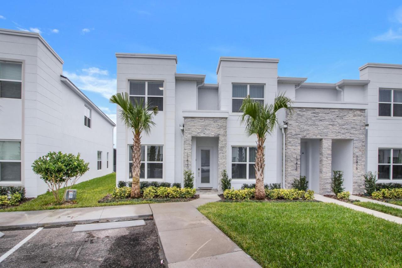 Modern Townhouse Near Disney With Heated Pool Orlando Exteriör bild